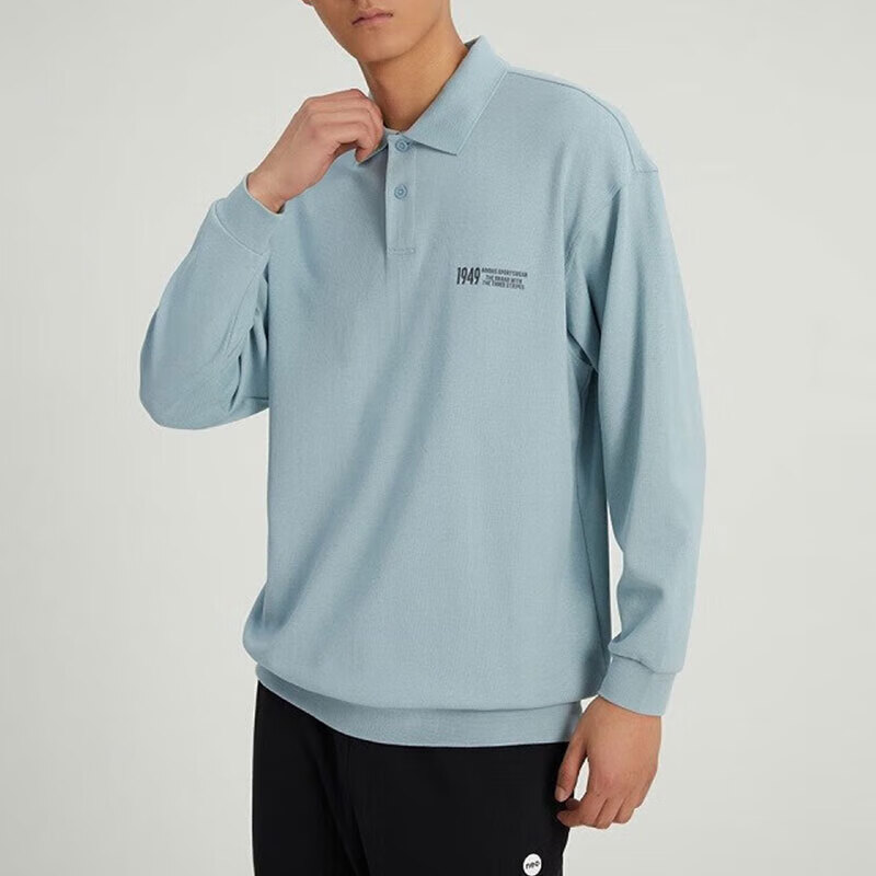 阿迪达斯Adidas VERBIAGE POLO男子运动休闲长袖POLO衫IK3509