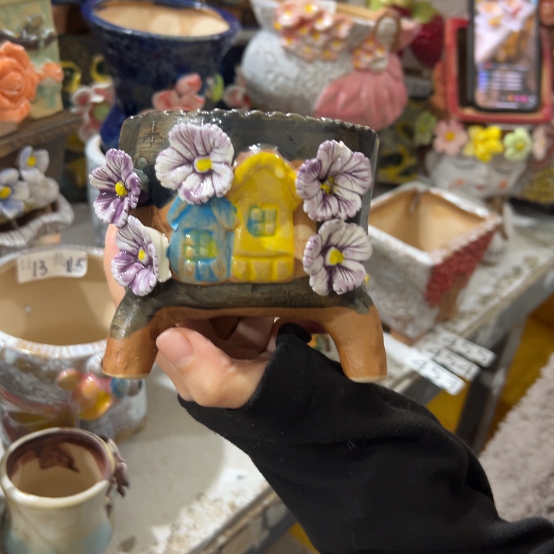 花盆，拍满20发货，退款拉黑