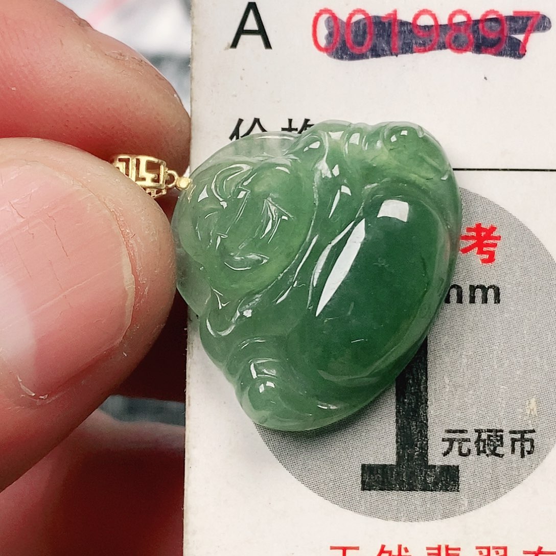 翡翠吊坠(不含链)未镶嵌