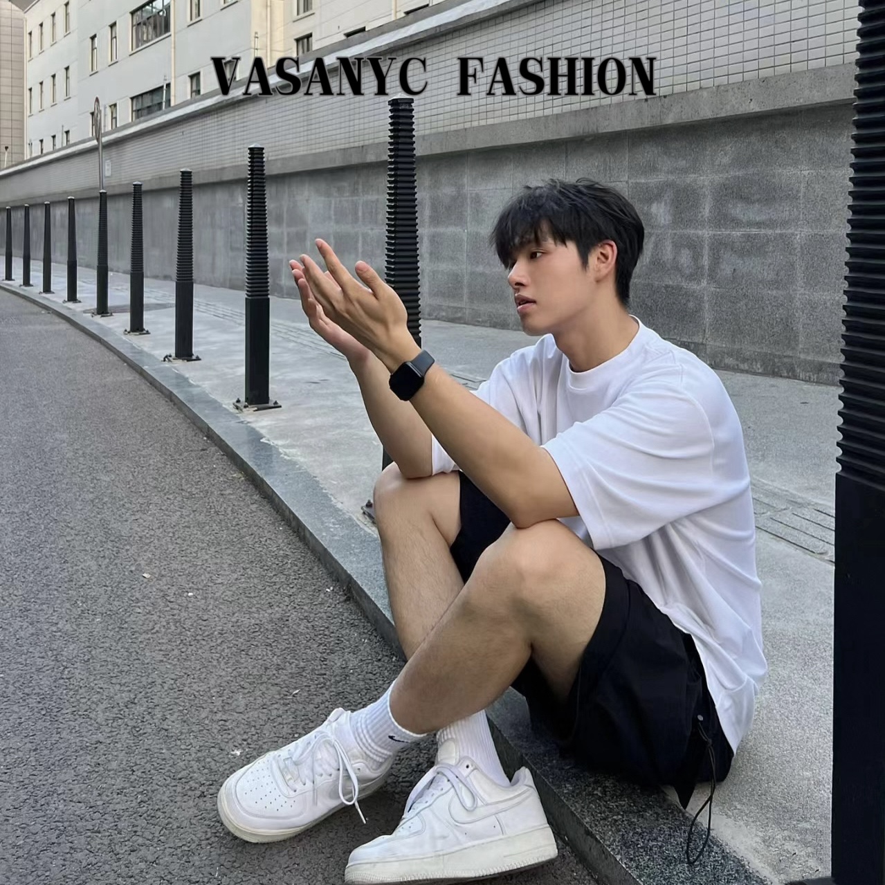 【彩雕刺绣-TX】明星同款夏季新品短袖男女同款简约轻奢高级