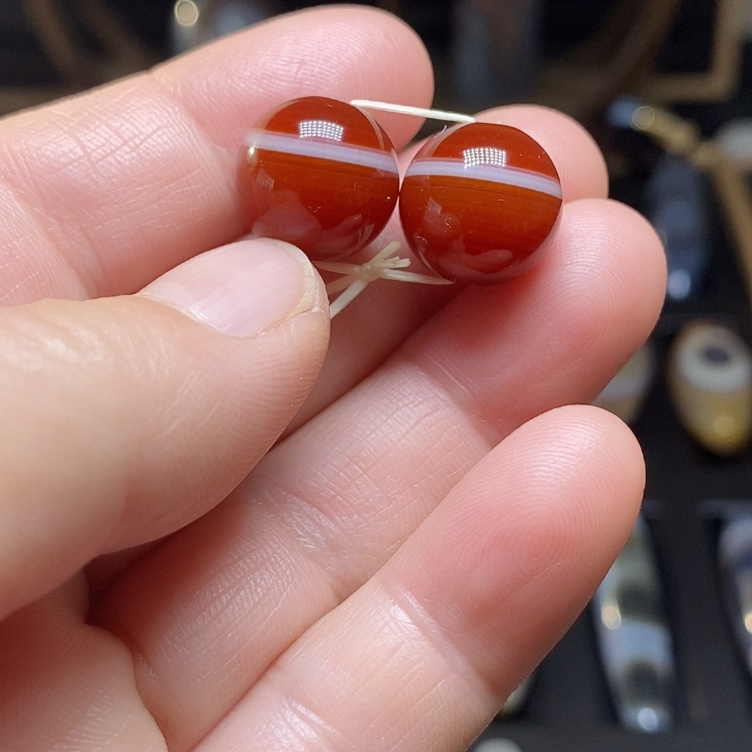 玛瑙/玉髓未镶嵌颈饰