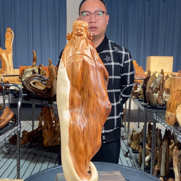 柏木（崖柏）随型摆件