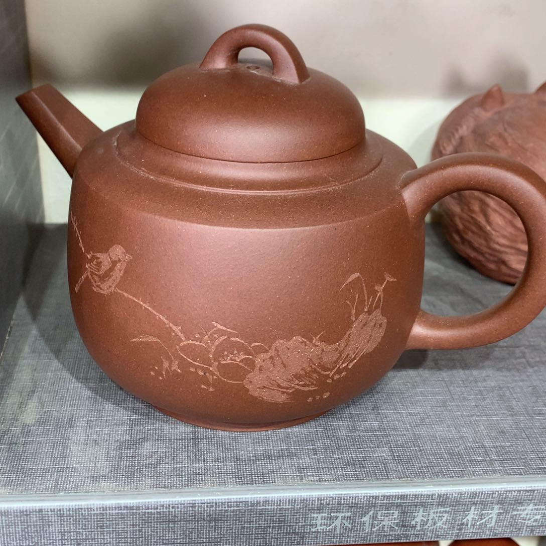 紫砂茶壶長*孤品处理价52