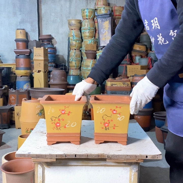 紫砂花盆紫砂艺术