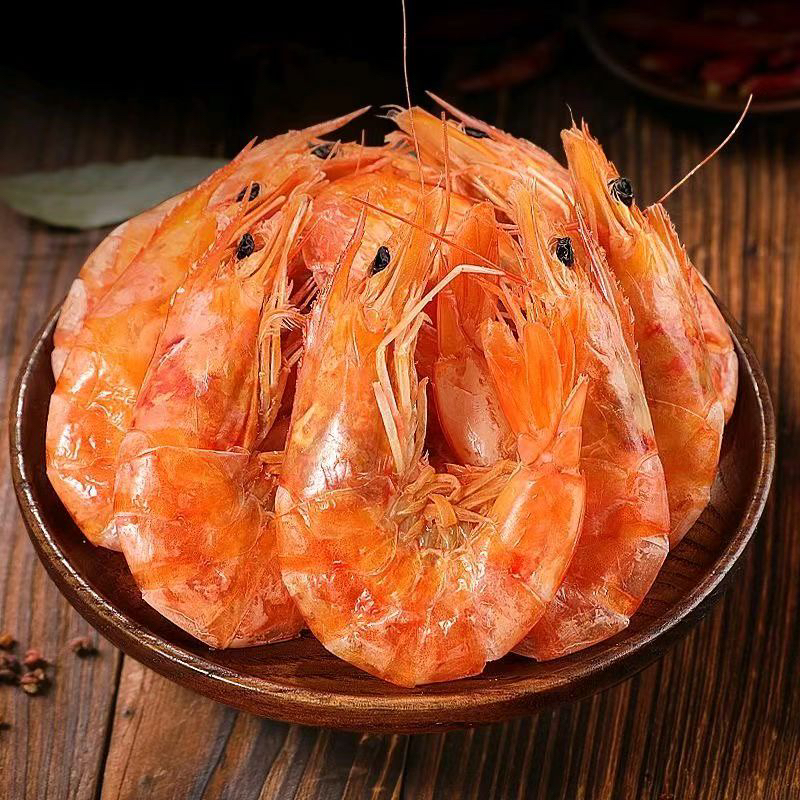 渤海湾盐田即食烤虾干休闲孕妇儿童零食