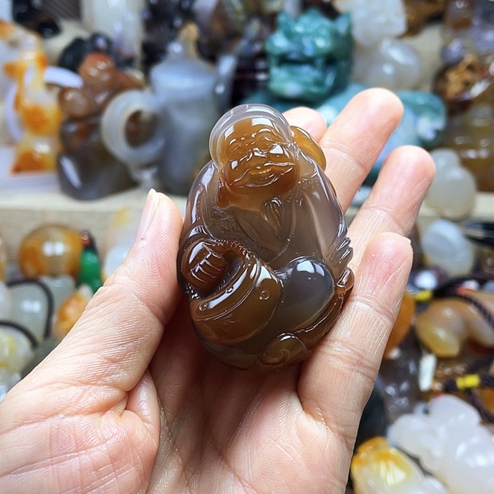 玛瑙/玉髓饰品未镶嵌唯*