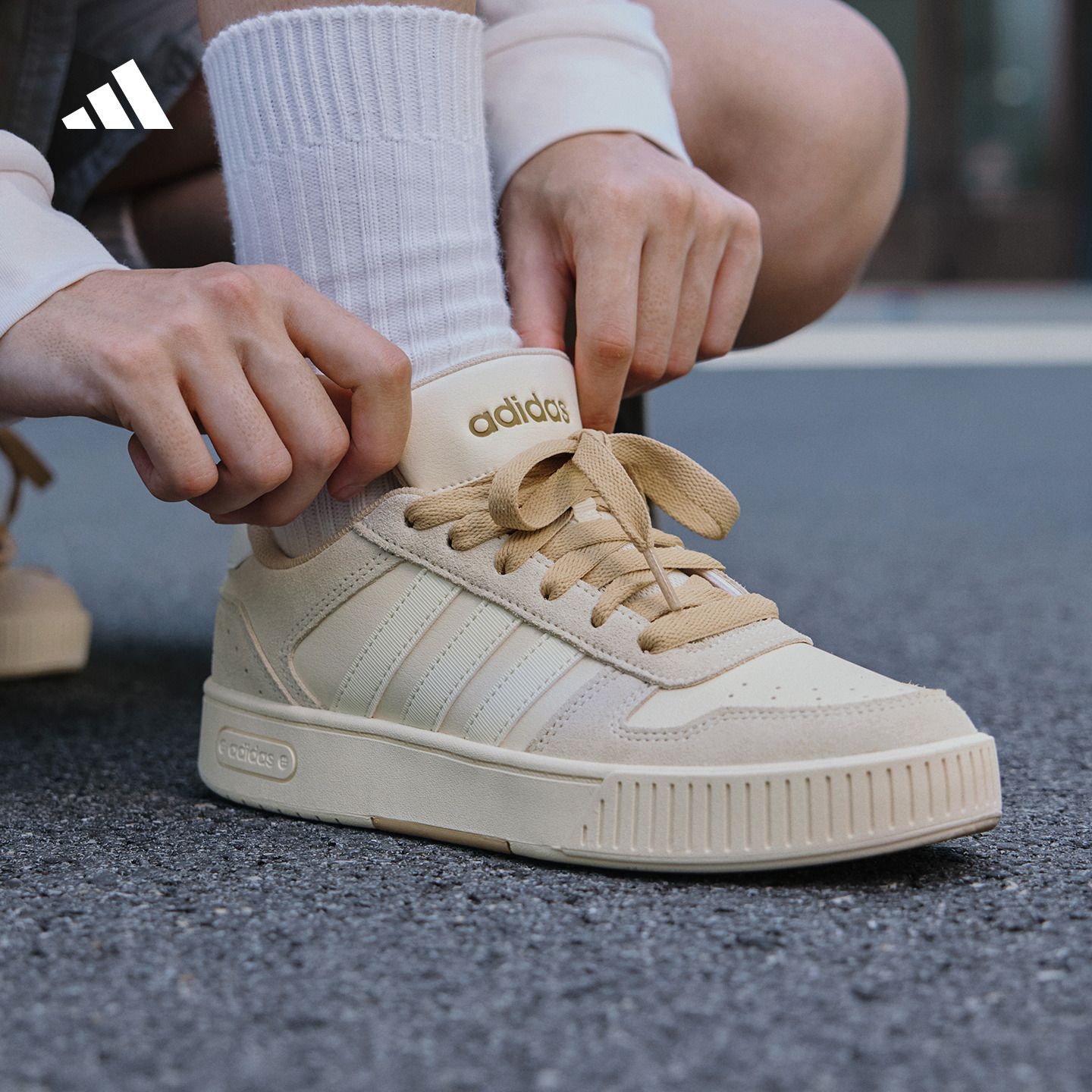 双旦礼遇阿迪达斯「小锯齿」D-PAD CLASSIC篮球风板鞋男女 JI2551