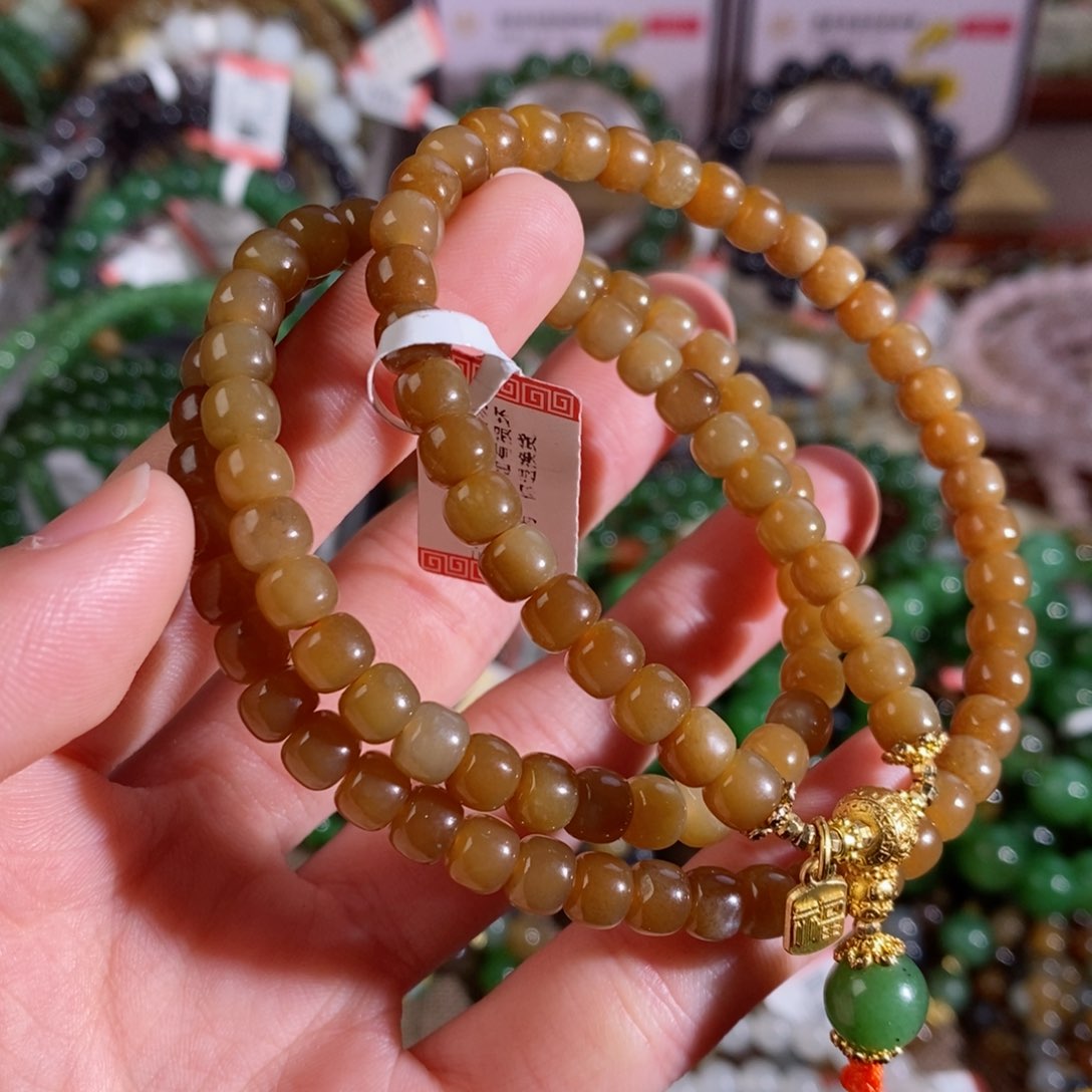 和田玉手链未镶嵌