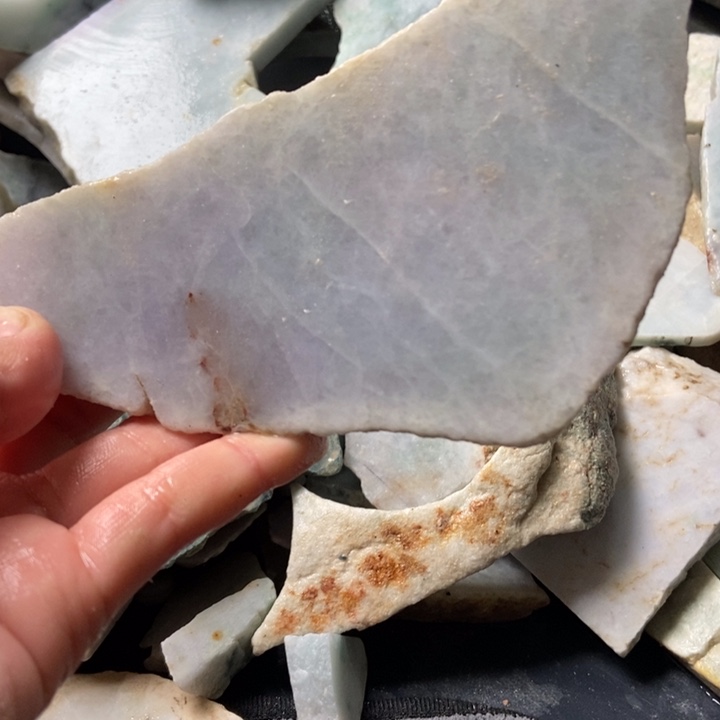 翡翠颈饰未镶嵌天然翡翠