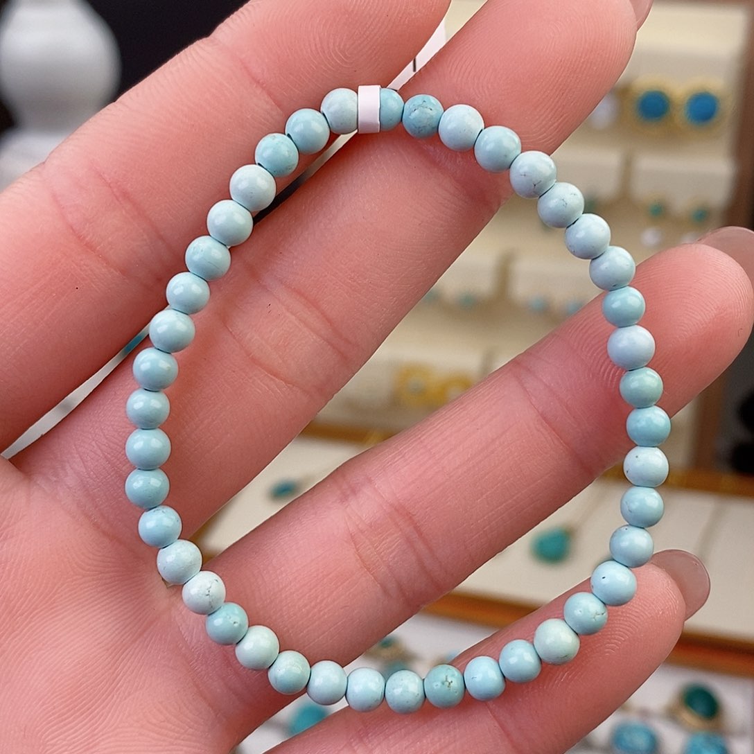 未镶嵌绿松石手链