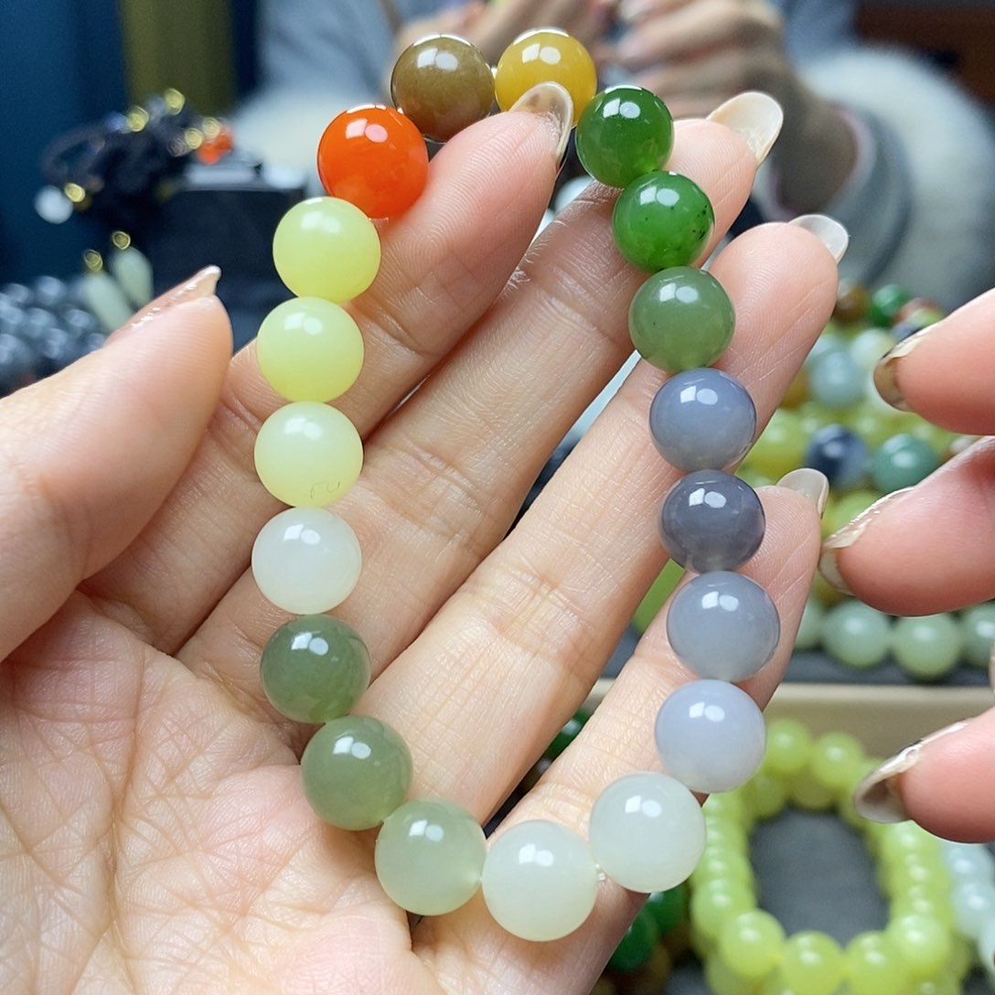 和田玉手链未镶嵌