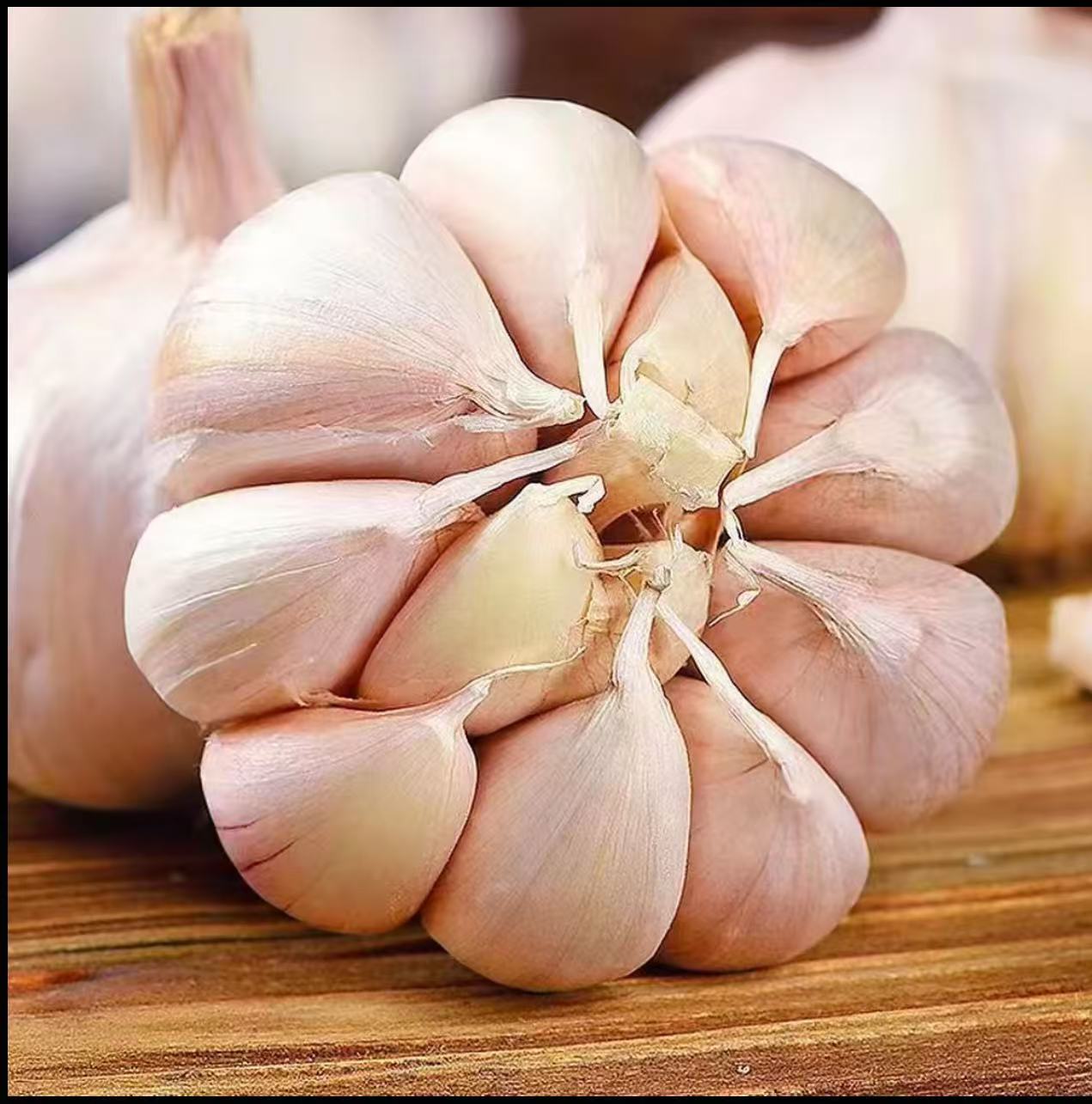 2025年新蒜干大蒜多瓣蒜头整箱（紫白蒜）