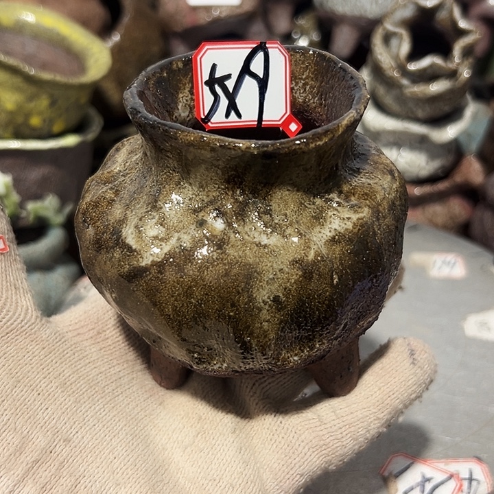 粗陶花盆制作就这样的