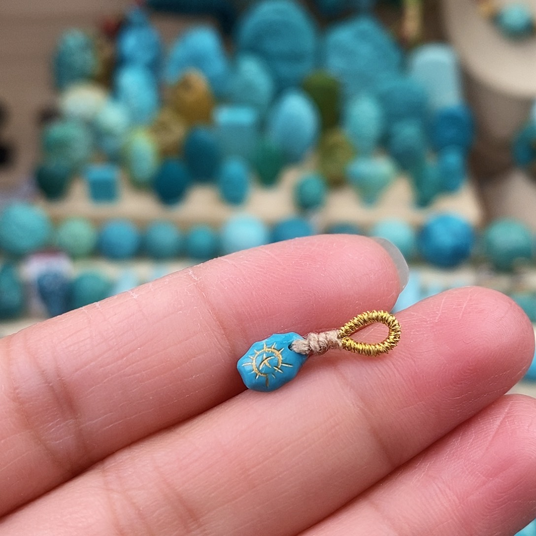 绿松石珠宝奇石未镶嵌