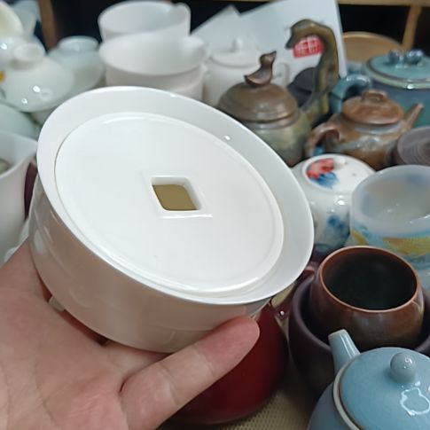 瓷片茶具直播，一单包邮
