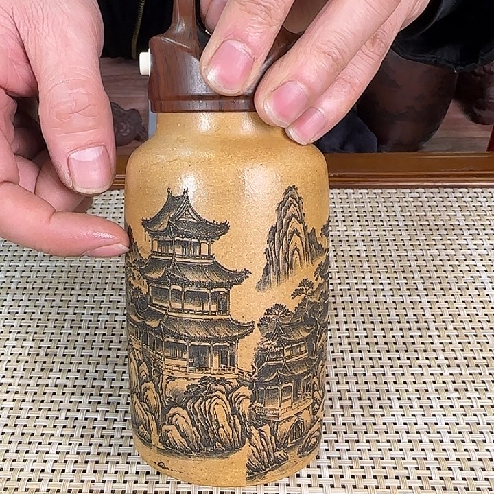 紫砂茶杯精品紫砂杯