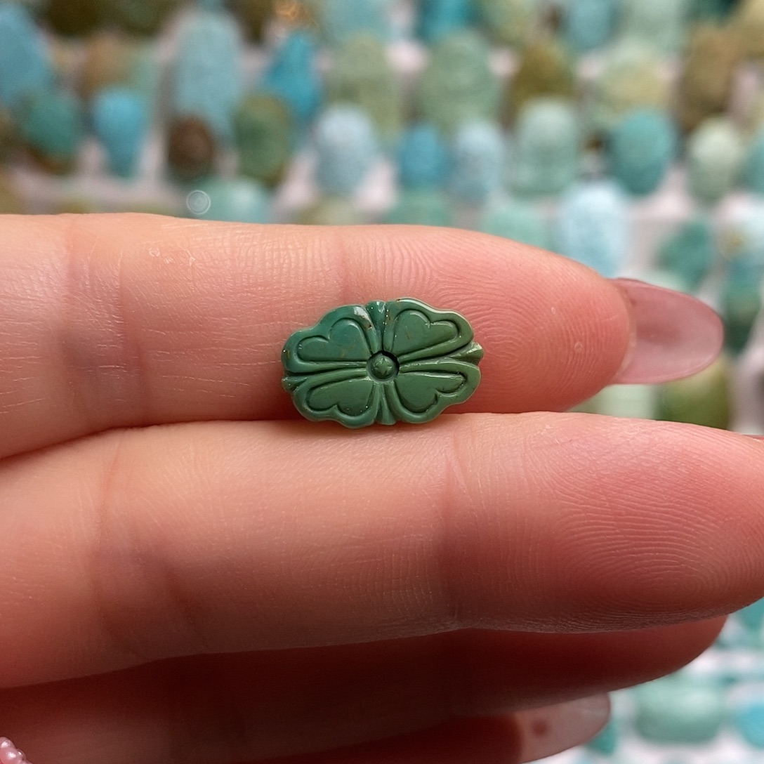 未镶嵌绿松石绿松石