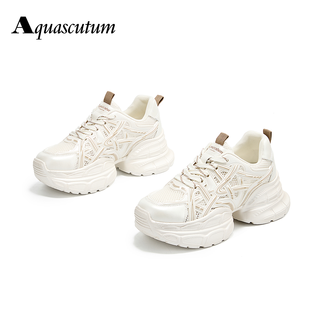 【清风徐来】雅格狮丹厚底增高百搭休闲鞋2024老爹鞋AS0252313