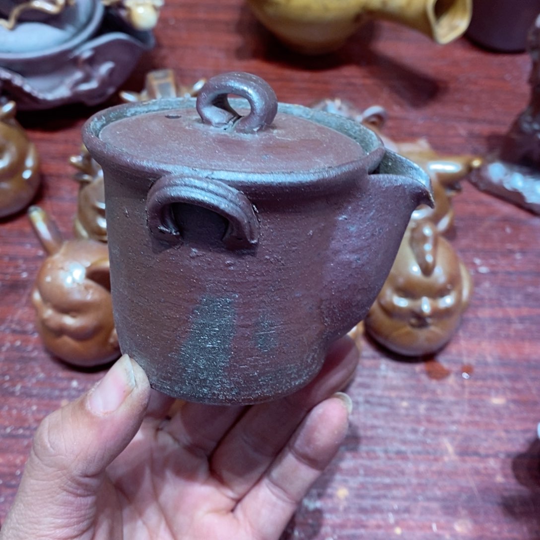 柴烧茶具套套杯子瑕疵