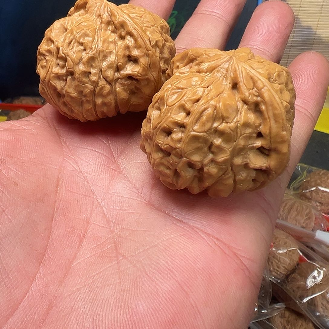 文玩核桃吊坠•****皮南瓜