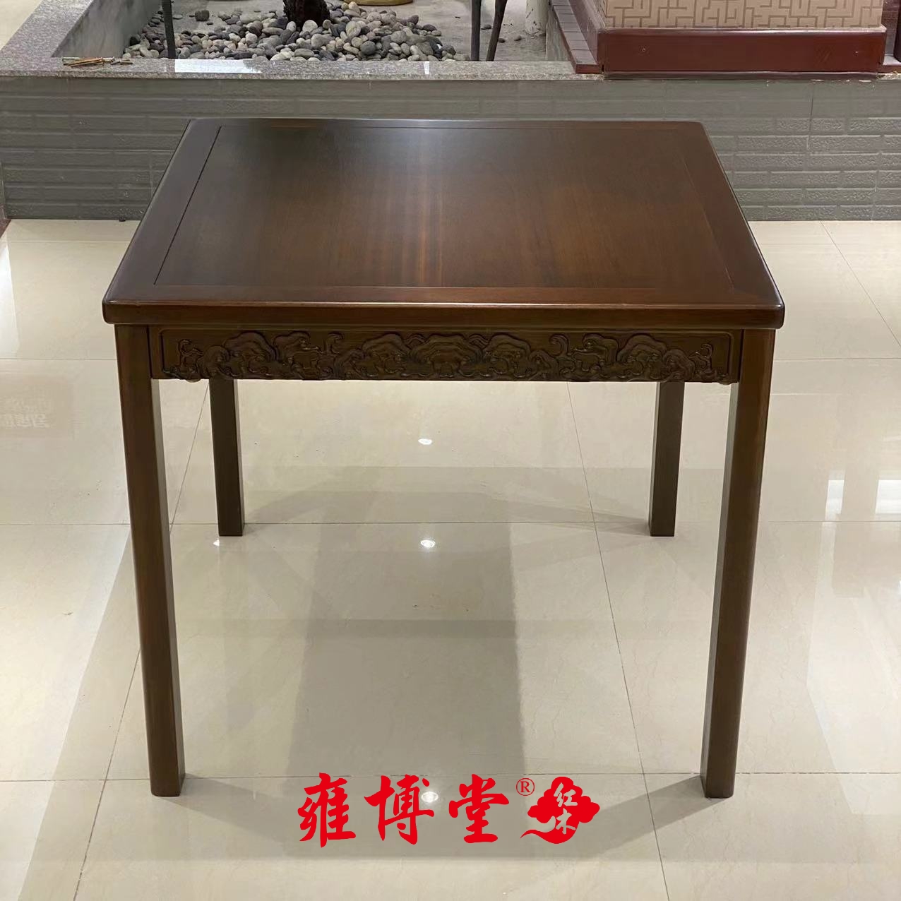 堂哥舅妈 推荐祥云八仙桌 尺寸：88*88*78 儿童成套