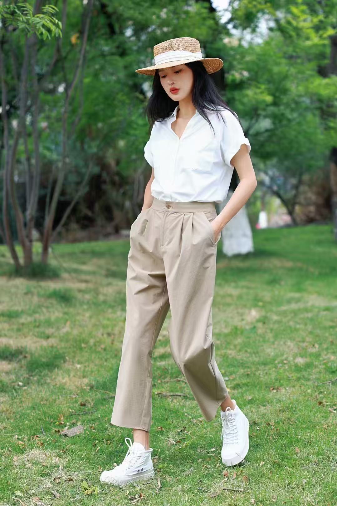 休闲八分裤170595