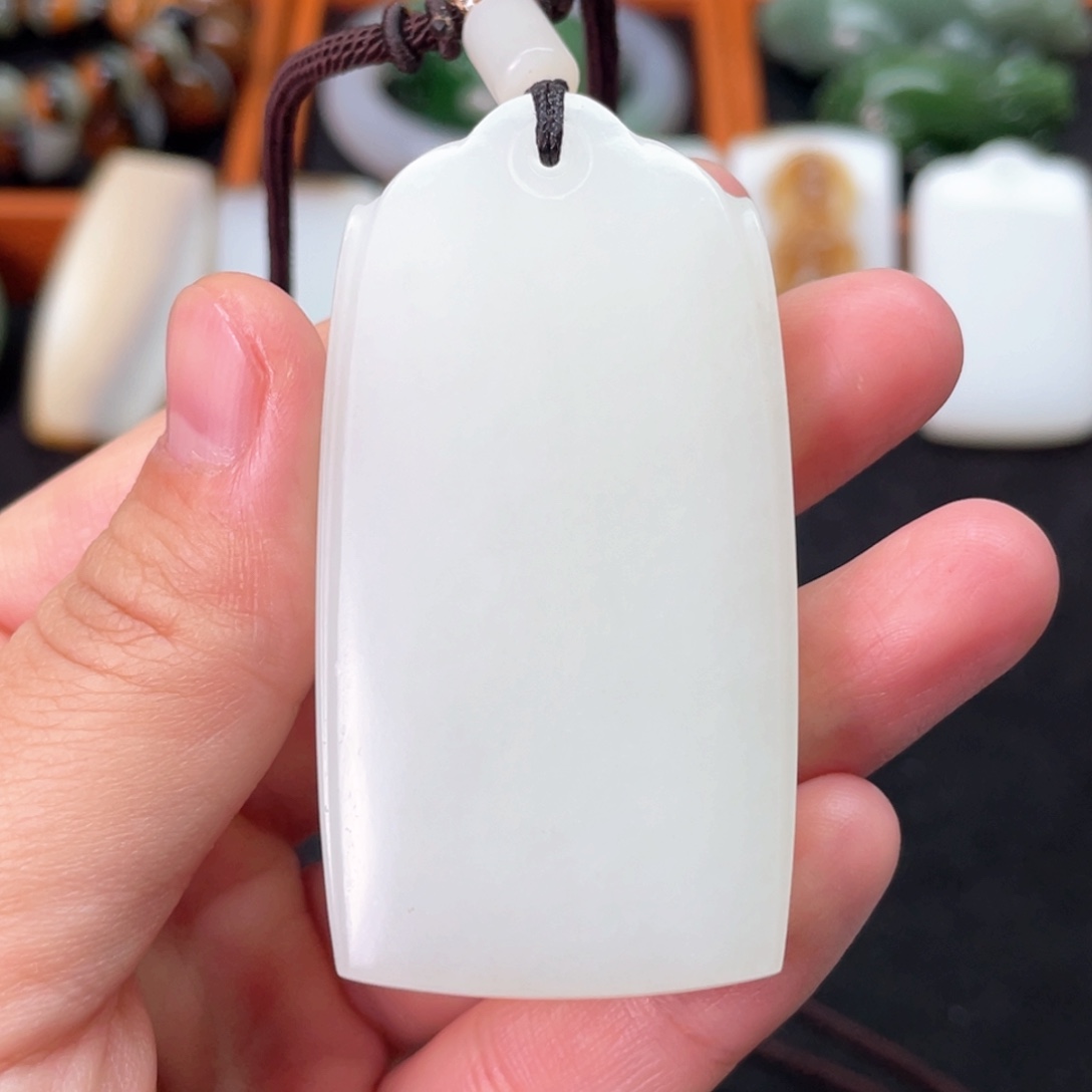 和田玉挂件未镶嵌