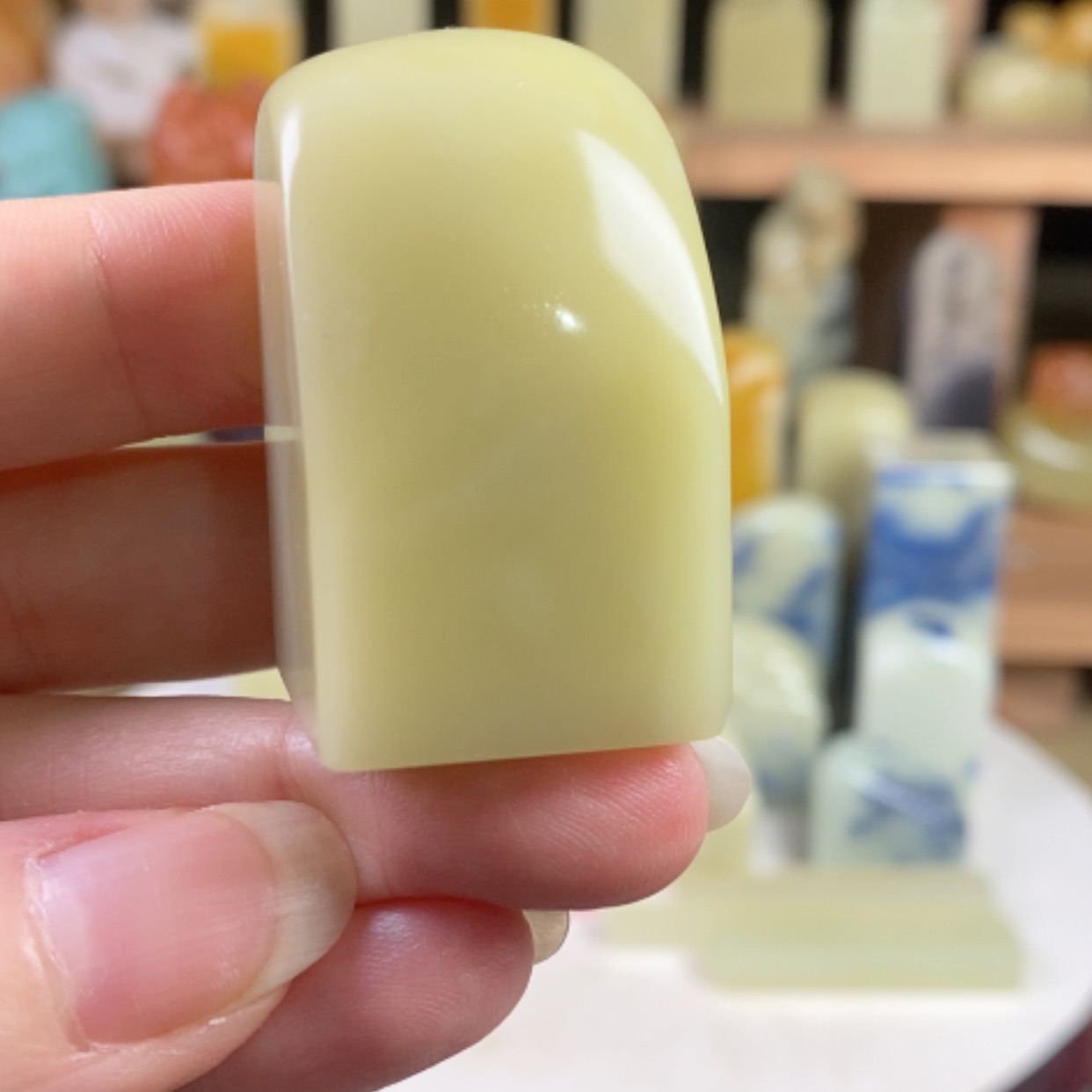 【闪购商品】青田石封门青……..
