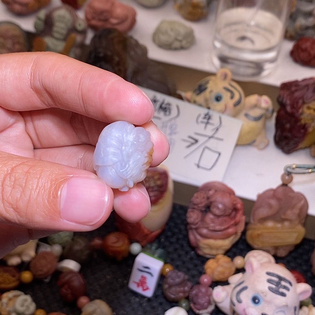 石英质玉（阿拉善玉）未镶嵌手链