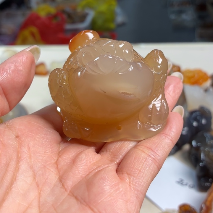 玛瑙/玉髓未镶嵌吊坠(不含链)