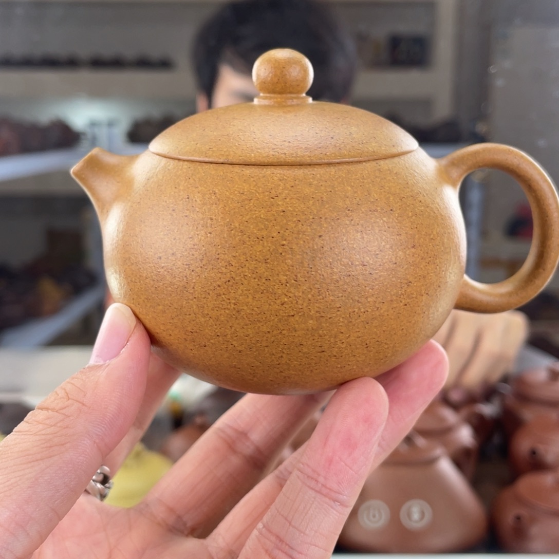 茶壶紫砂200cc黄金段茶壶