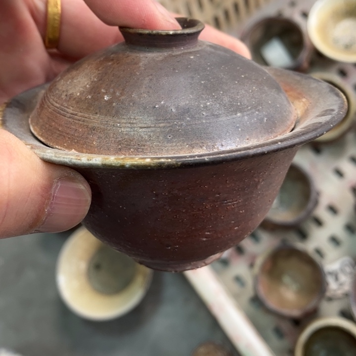 柴烧杯子宝瓶大放漏