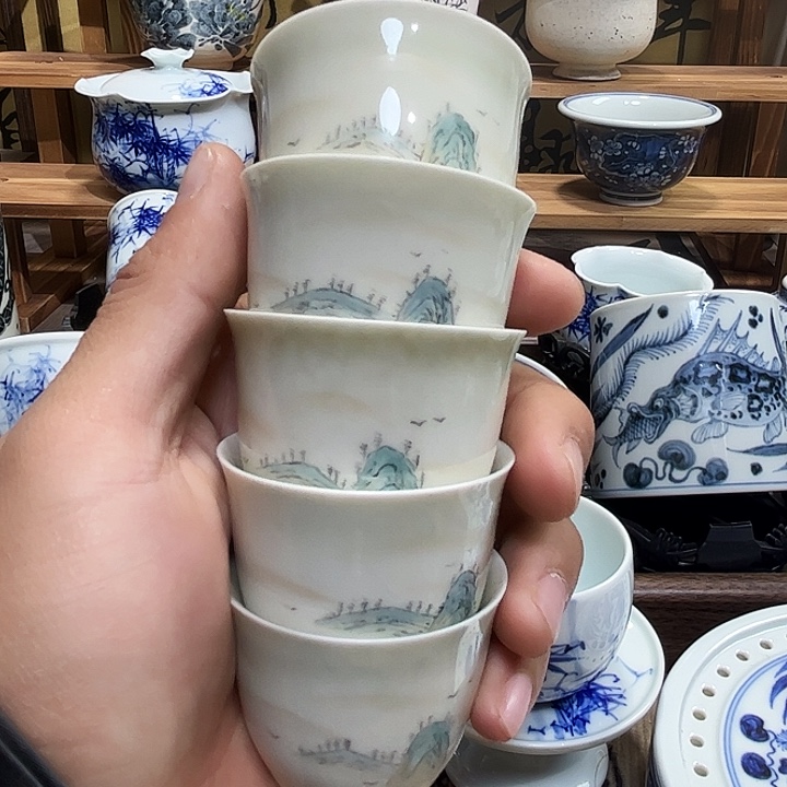 景德镇陶瓷手工手绘