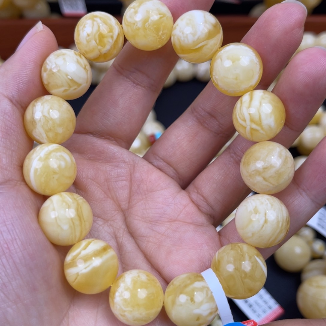 裸石琥珀未镶嵌尺寸14.5