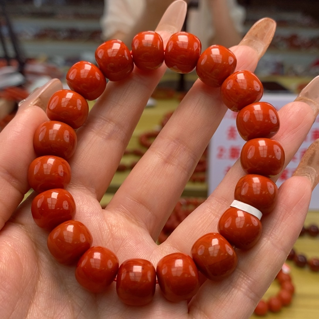 南红玛瑙手串12多样性发货未镶嵌