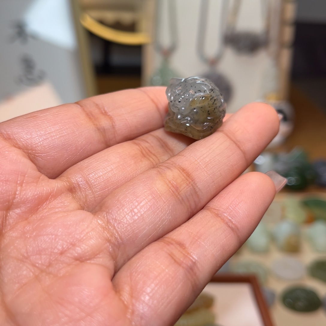 和田玉颈饰未镶嵌清*湾