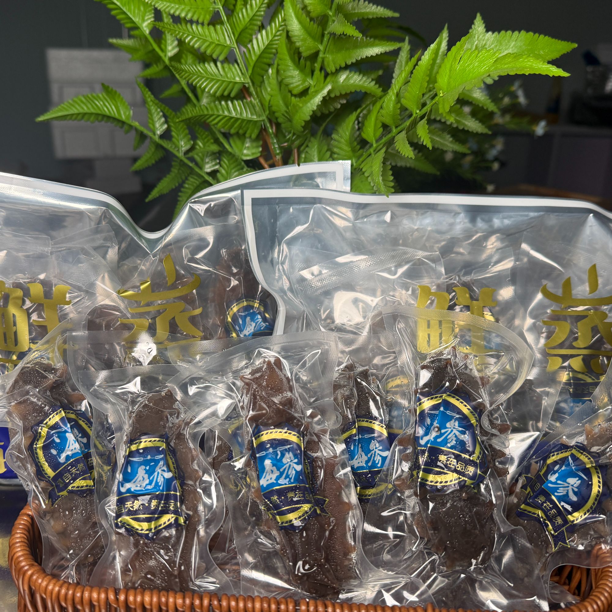 【静静大连海鲜】大连即食海参独立真空包装深海海参品质