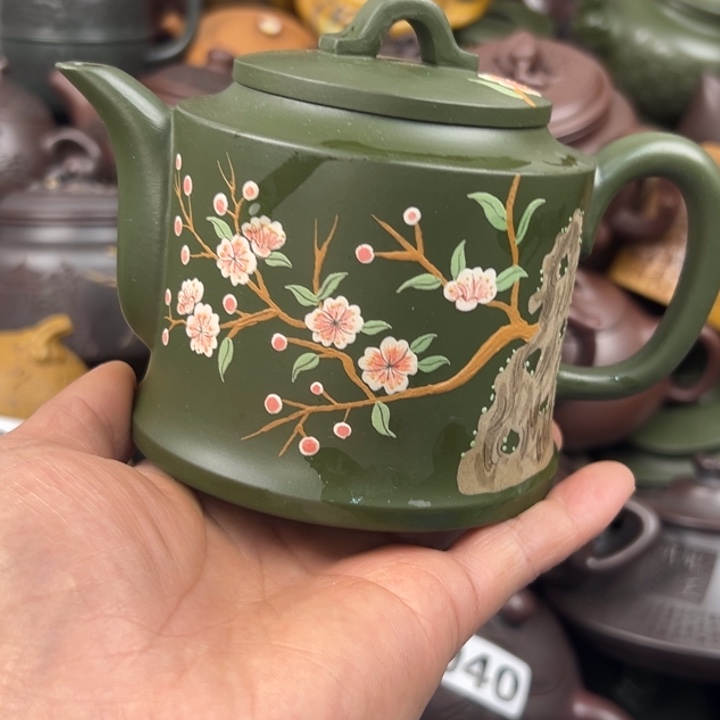 茶壶紫砂嘴吧磕碰