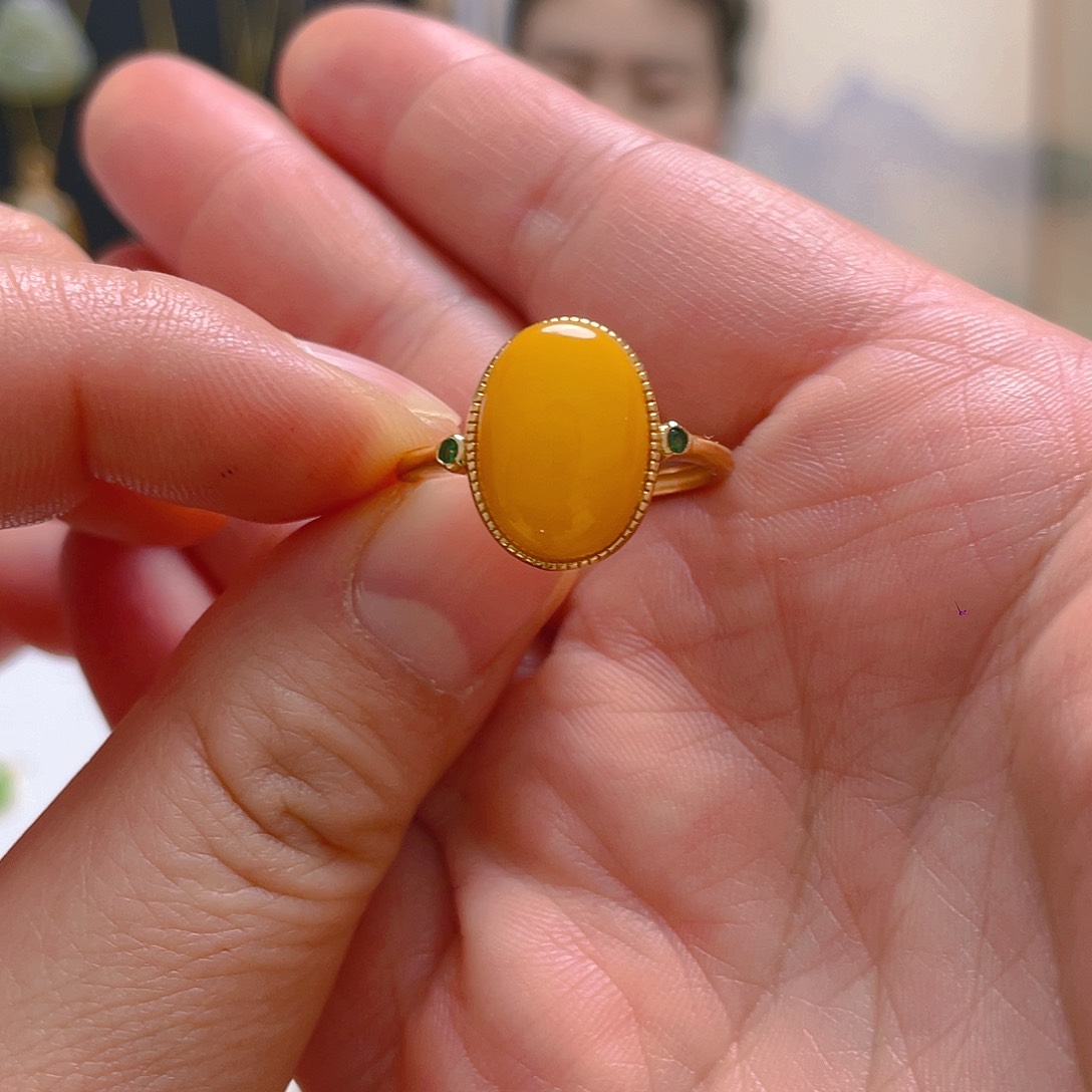 和田玉戒指未镶嵌