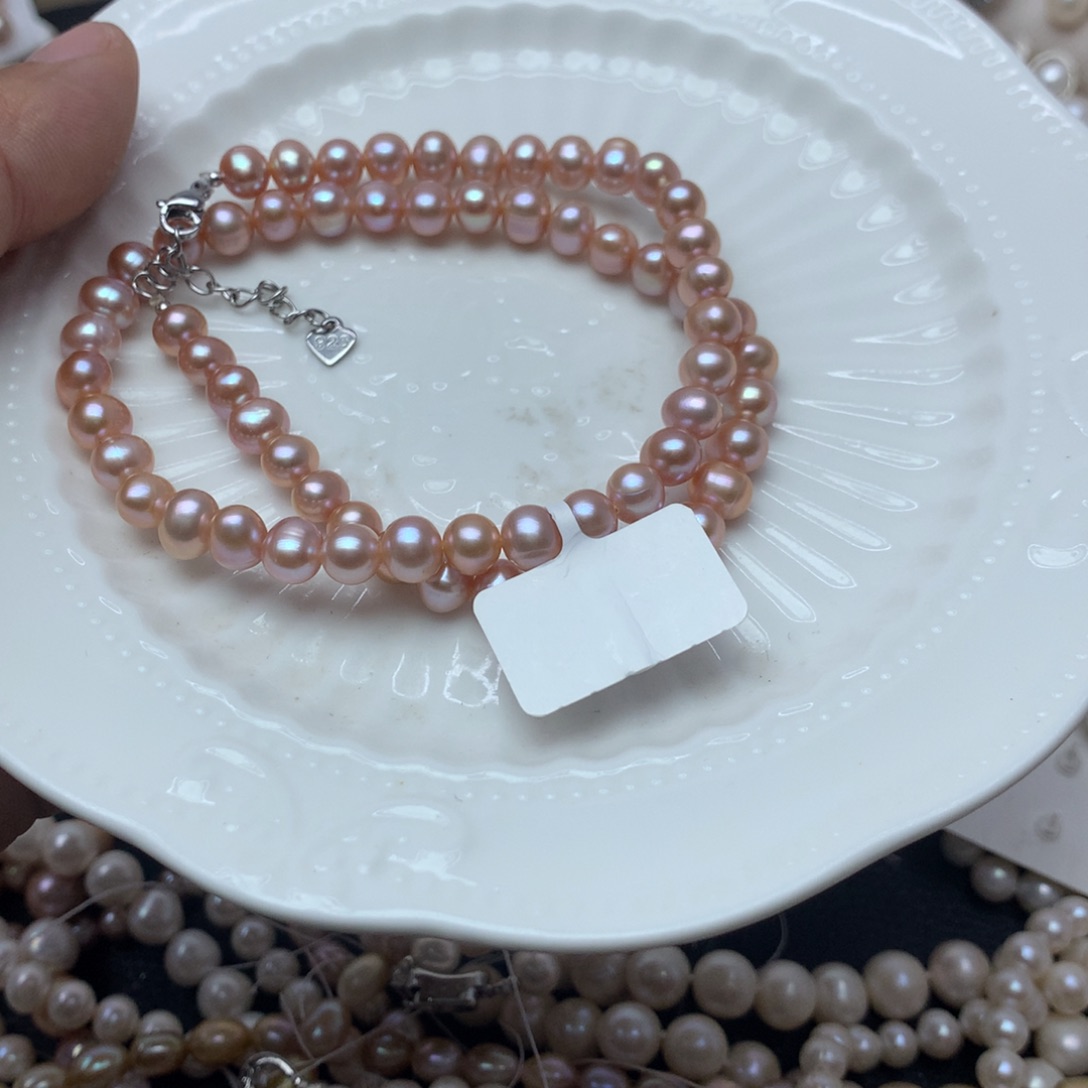 淡水珍珠6-7未镶嵌n16项链