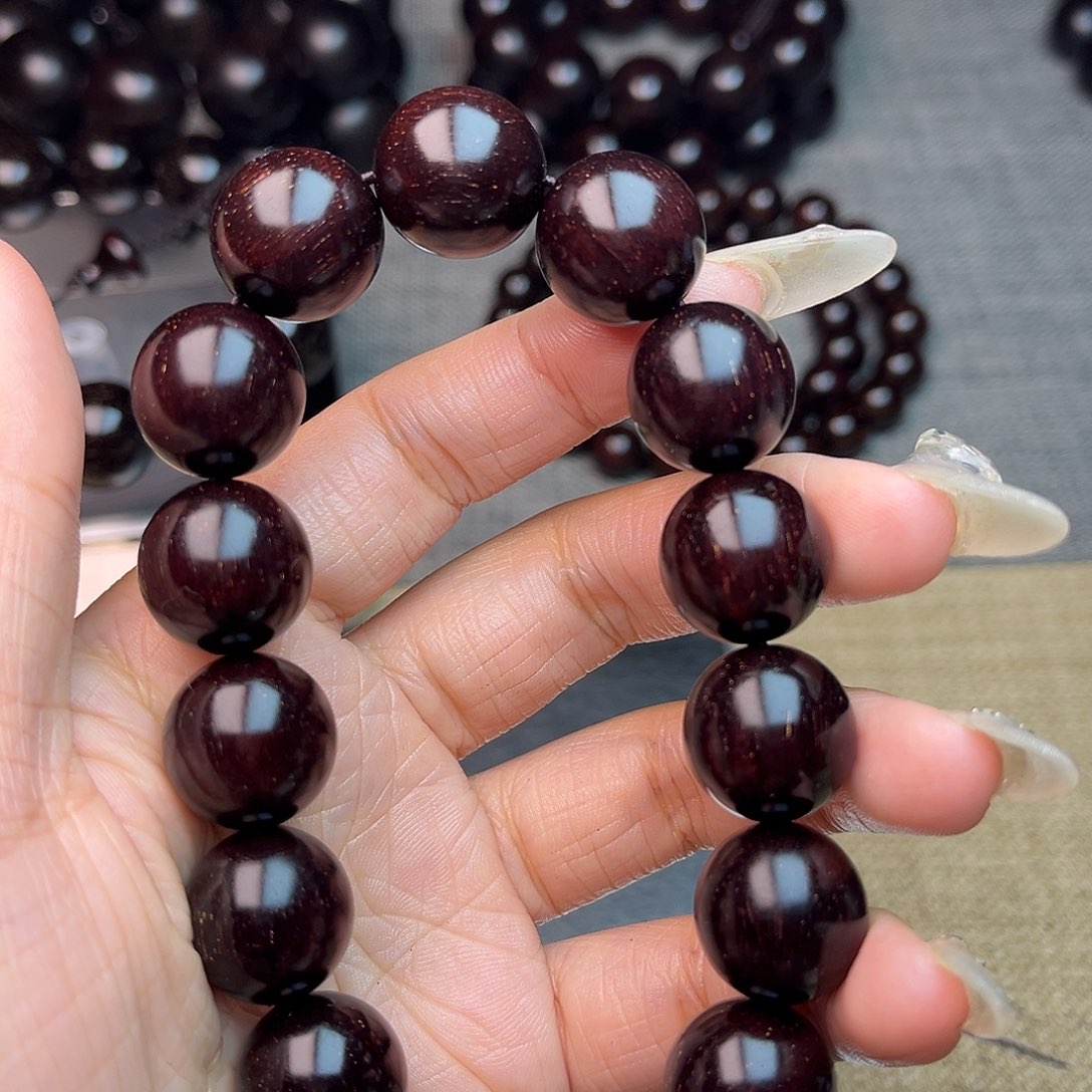 檀香紫檀（小叶紫檀）1.5x15多星