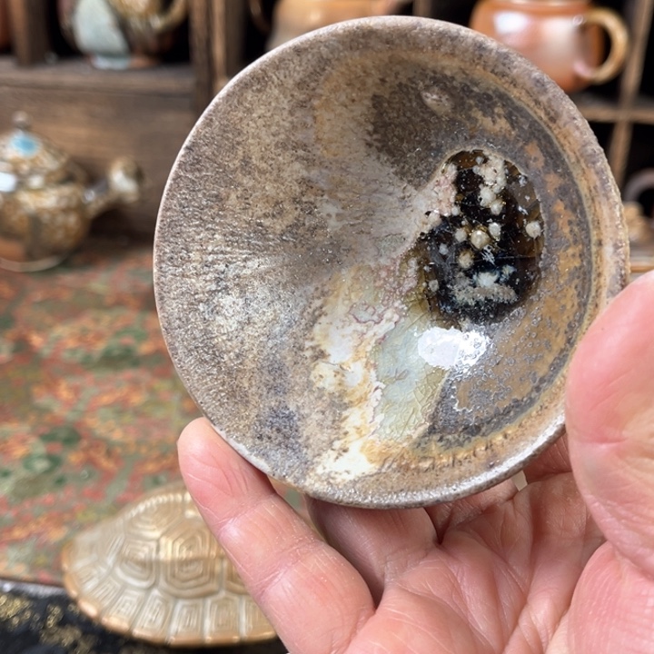 杯柴烧茶器主人杯