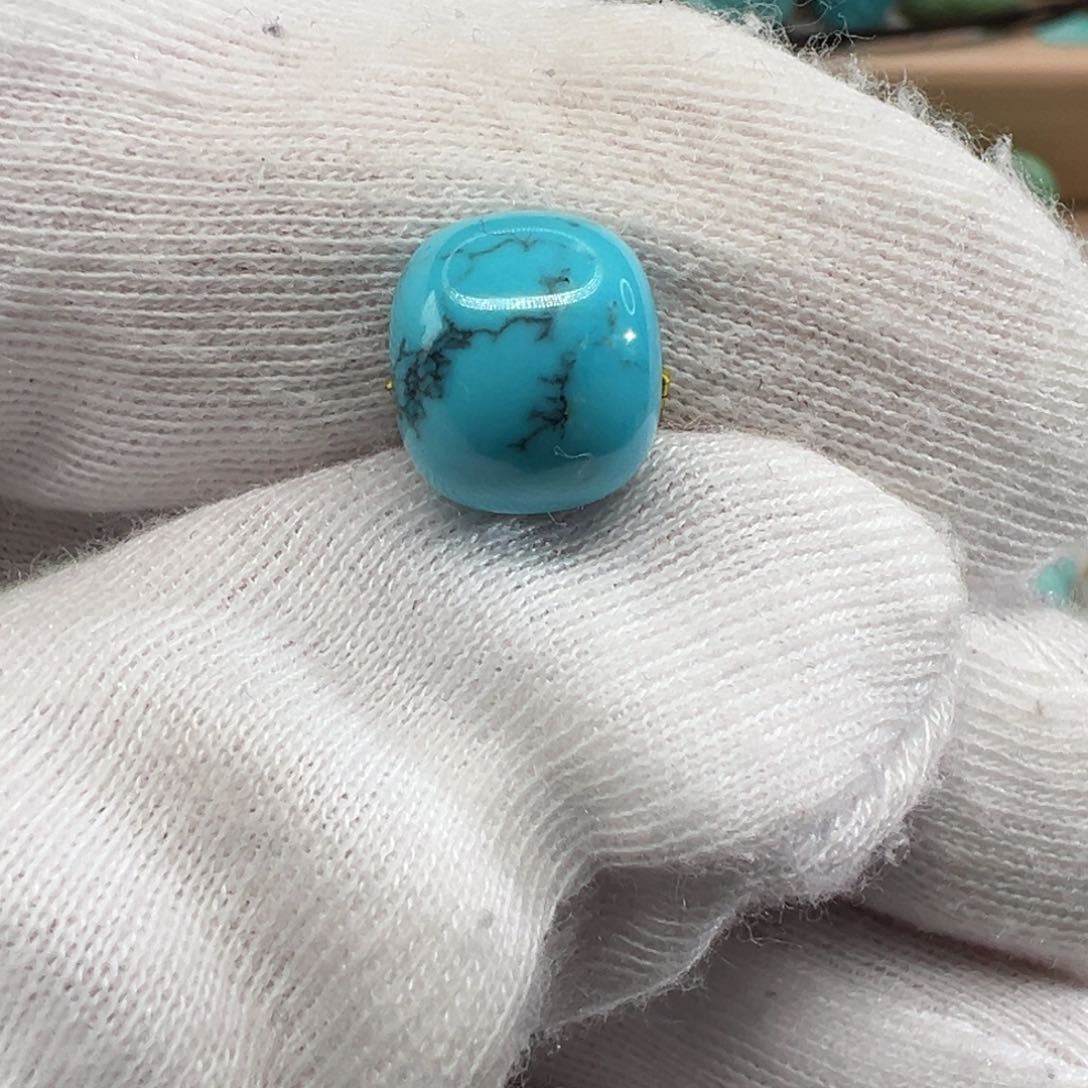 绿松石老型珠未镶嵌