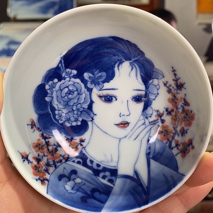 杯景德镇手工手绘陶瓷，高亮兴老师作品