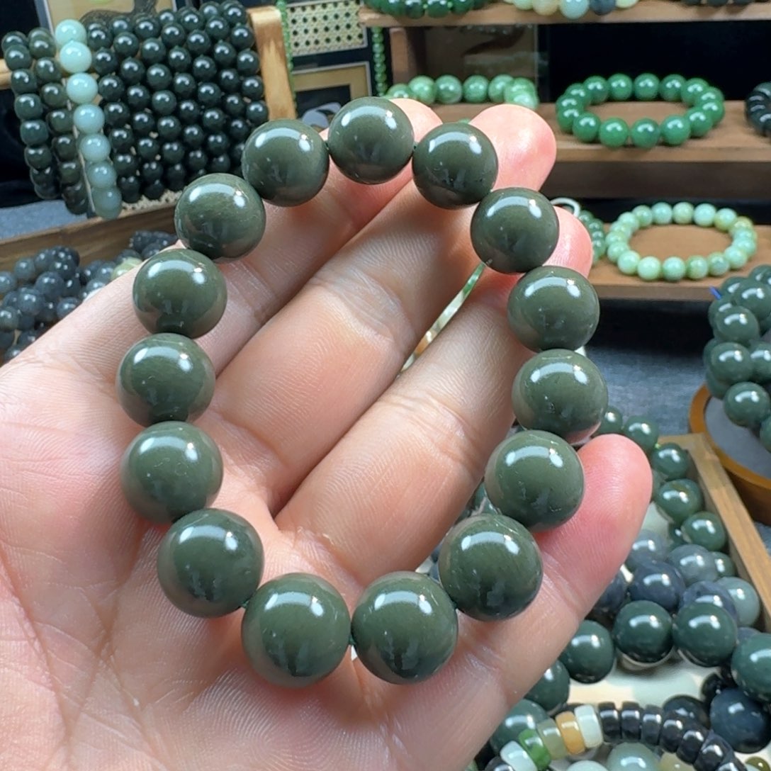 和田玉手链未镶嵌