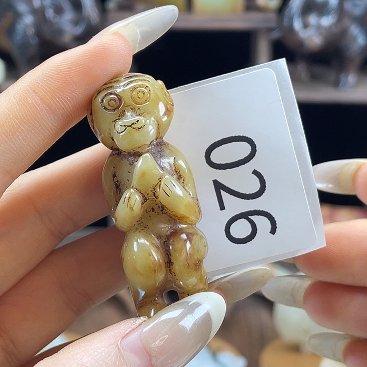 和田玉（糖玉）未镶嵌挂件