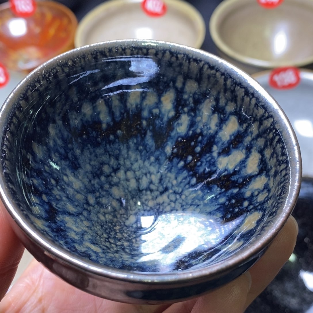 茶盏叶明龙窑柴烧茶盏