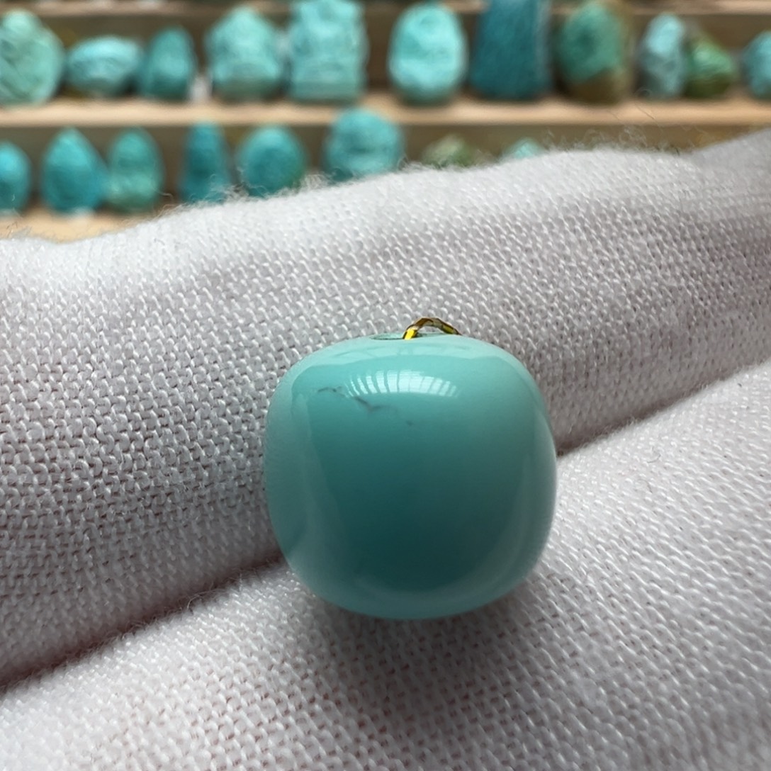 绿松石未镶嵌配饰10.5*9.6