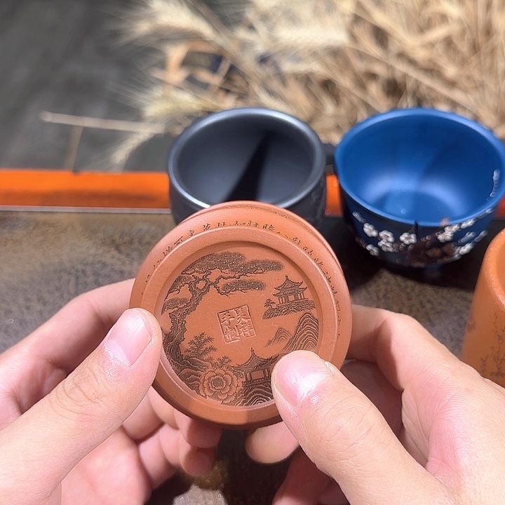 茶杯紫砂全手工紫砂主人杯