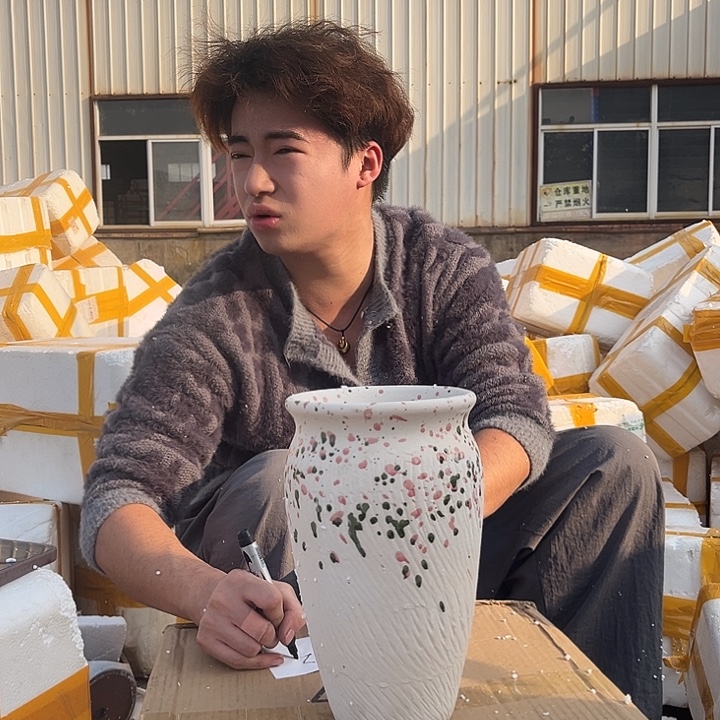 紫砂花盆宜兴紫砂粗陶花盆